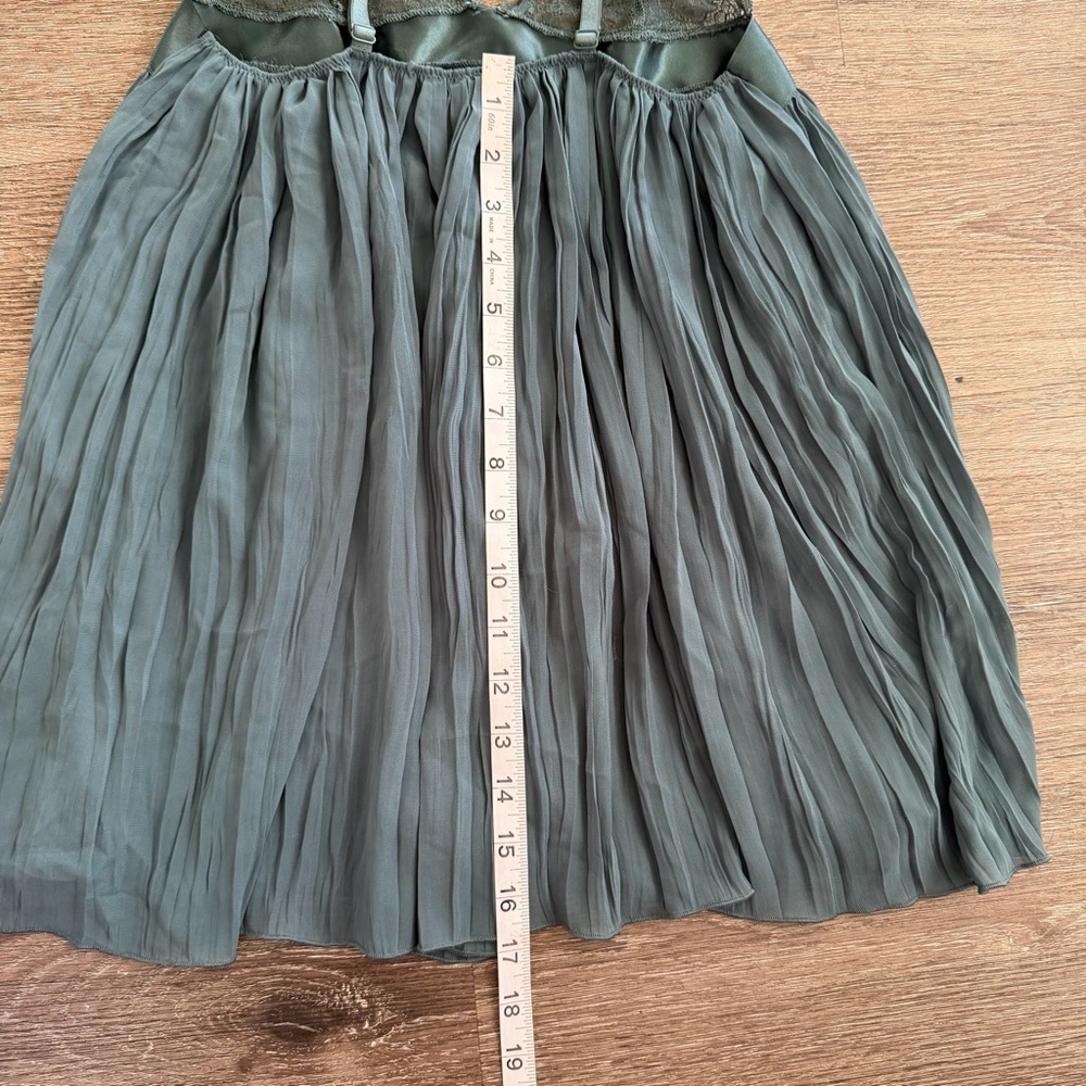 Victoria's Secret Teal Lace Chemise - Picture 6 of 6